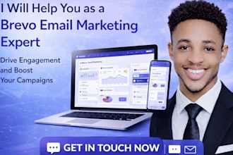 setup brevo email marketing automation campaign, newsletter design and CRM brevo