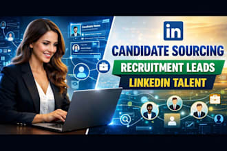 do recruitment lead generation candidate sourcing from linkedin job board indeed