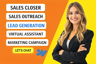be your high ticket sales closer, b2b sales rep, appointment setter