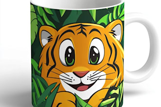awesome custom mug design