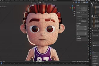 create professional 3d character rigging with 52 arkit facial blendshapes