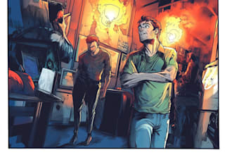draw a comic book professional artist