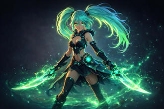 draw character illustrations and concept art