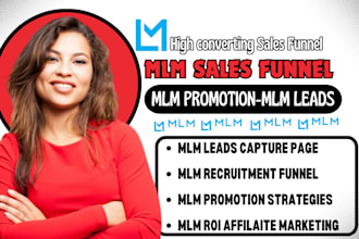 mlm promotion,mlm sales funnel, affiliate recruitment,mlm sales funnel,mlm leads