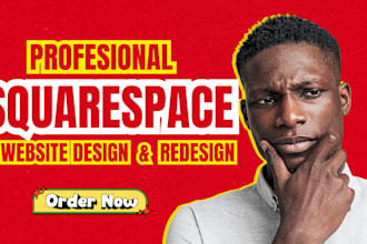 design, redesign squarespace portfolio website sqarespace portfolio landingpage