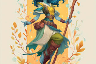 make fantasy characters or fantasy character