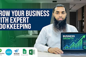 do expert bookkeeping and accounting in quickbooks, xero, and excel