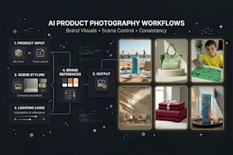 build a comfyui product photography workflow
