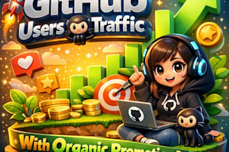 grow your github users and traffic with organic promotion