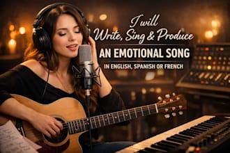 be pro female pop singer rock singer vocalist female spanish song country vocals