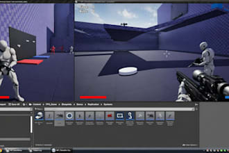 develop unreal engine 5 game, prototype, or gameplay system