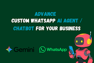 develop whatsapp ai chatbots or whatsapp ai agents