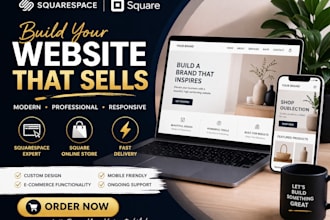 build square online store redesign squarespace website design square website seo