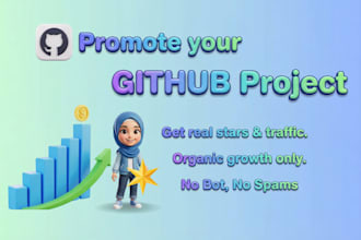 grow your github project and organic promotion