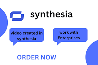 create and edit synthesia ai videos, runway in high quality