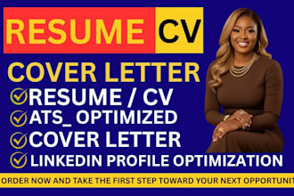 write you resume cover letter, executive resume and linkedin