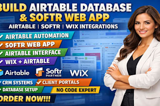 build airtable database airtable automation softr webapp airtable interface for