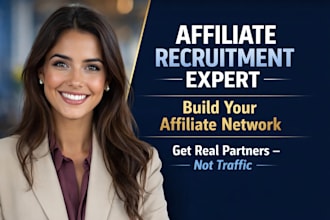 do affiliate recruitment and build your affiliate program for growth