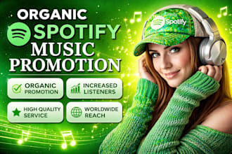 do spotify music promotion, song promotion spotify listeners