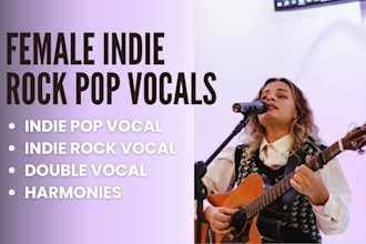 record female vocals female singer indie pop female vocalist for indie rock