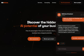 build a custom ai chatbot for your business