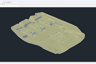create professional autocad drawings from survey data