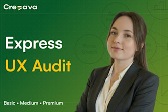 provide UX audit and product consultation for saas