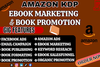 do book promotion and ebook marketing, kindle book advertising amazon KDP ads