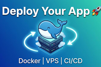 deploy your nextjs, nodejs, or django application to vps using docker and ci cd