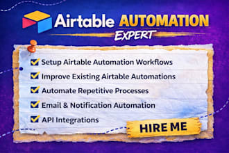 set up airtable automation workflows for your business