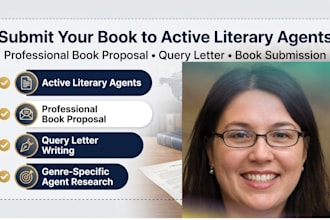 submit your book to active literary agents, write book proposal, book submission