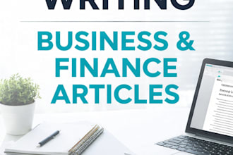 write business and finance blog articles