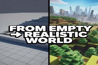 create a realistic roblox map