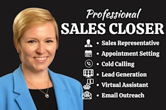 commission sales closer salesperson telemarketing sales representative