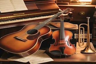 compose original instrumental banjo violin mandolin for your sound track