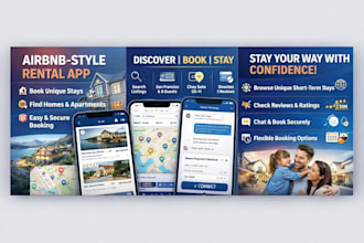 create a user friendly airbnb style rental app