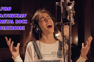 female rock singer metalcore vocal hard rock deathcore heavy female metal singer