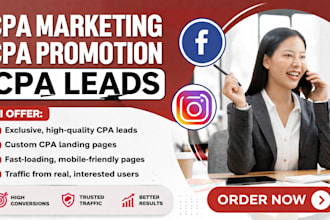 do CPA affiliate marketing, CPA leads generation, affiliate