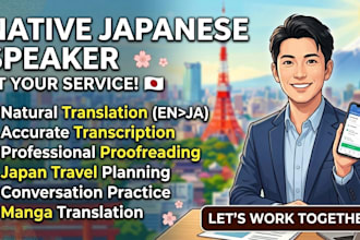 be your professional japanese assistant