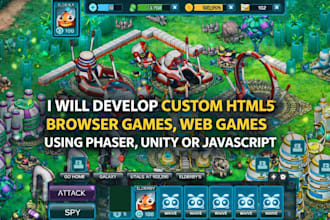 make HTML5 web games, rpg games and mobile browser games