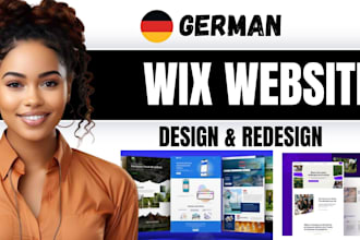 design wix website, wix website redesign, wix landing page, redesign wix website