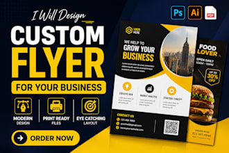 do amazing flyer design and poster