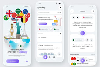 develop ai translator app, ai voice translator app, sign language translator app