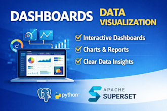 create interactive dashboards using apache superset