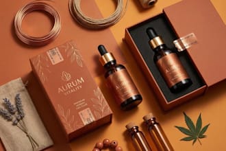 do product packaging design, rigid ,card boxes for cannabis and tincture product