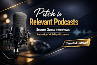 podcast guest pitching for experts, authors, coaches, speakers, personal brands