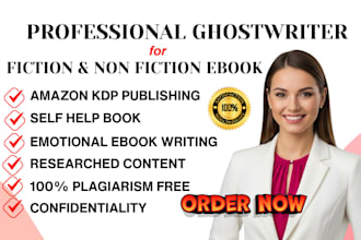 ghostwrite emotional healing and relationship self help ebook, amazon publishing