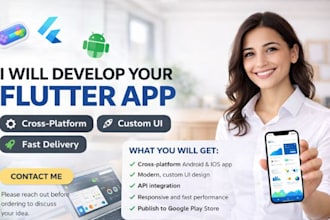 build a modern flutter mini app for your business