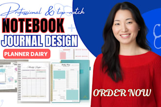 design notebook cover journal cover amazon kdp cover design book cover
