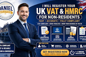 handle your UK vat registration hmrc and tax setup for resident and nonresidence